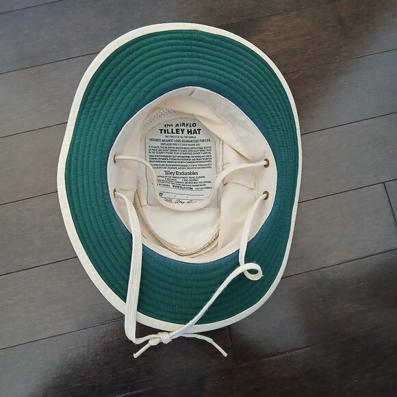 Unisex Tilley Airflo Slim Sun Hat Ivory Size Small/7/22 inch head circumference - Picture 4 of 5